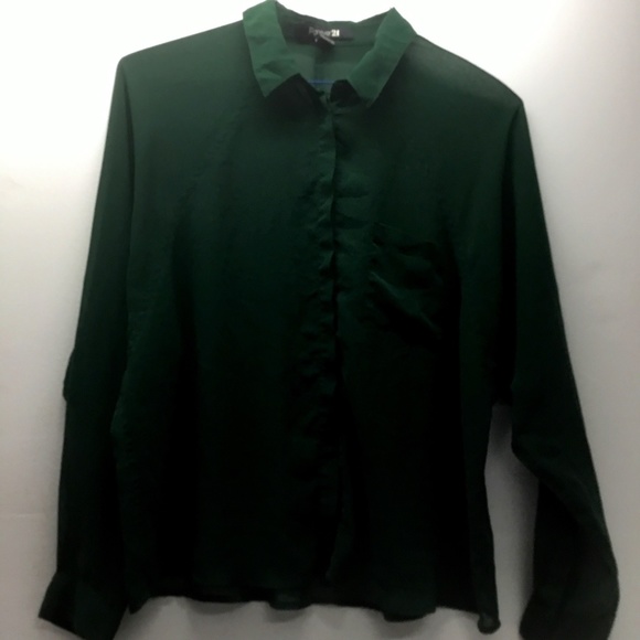 Forever 21 sheer blouse - Picture 1 of 2